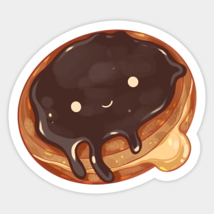 Boston Cream Pie Donut Sticker